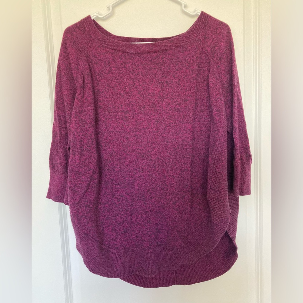 Express Purple and Black Small Top